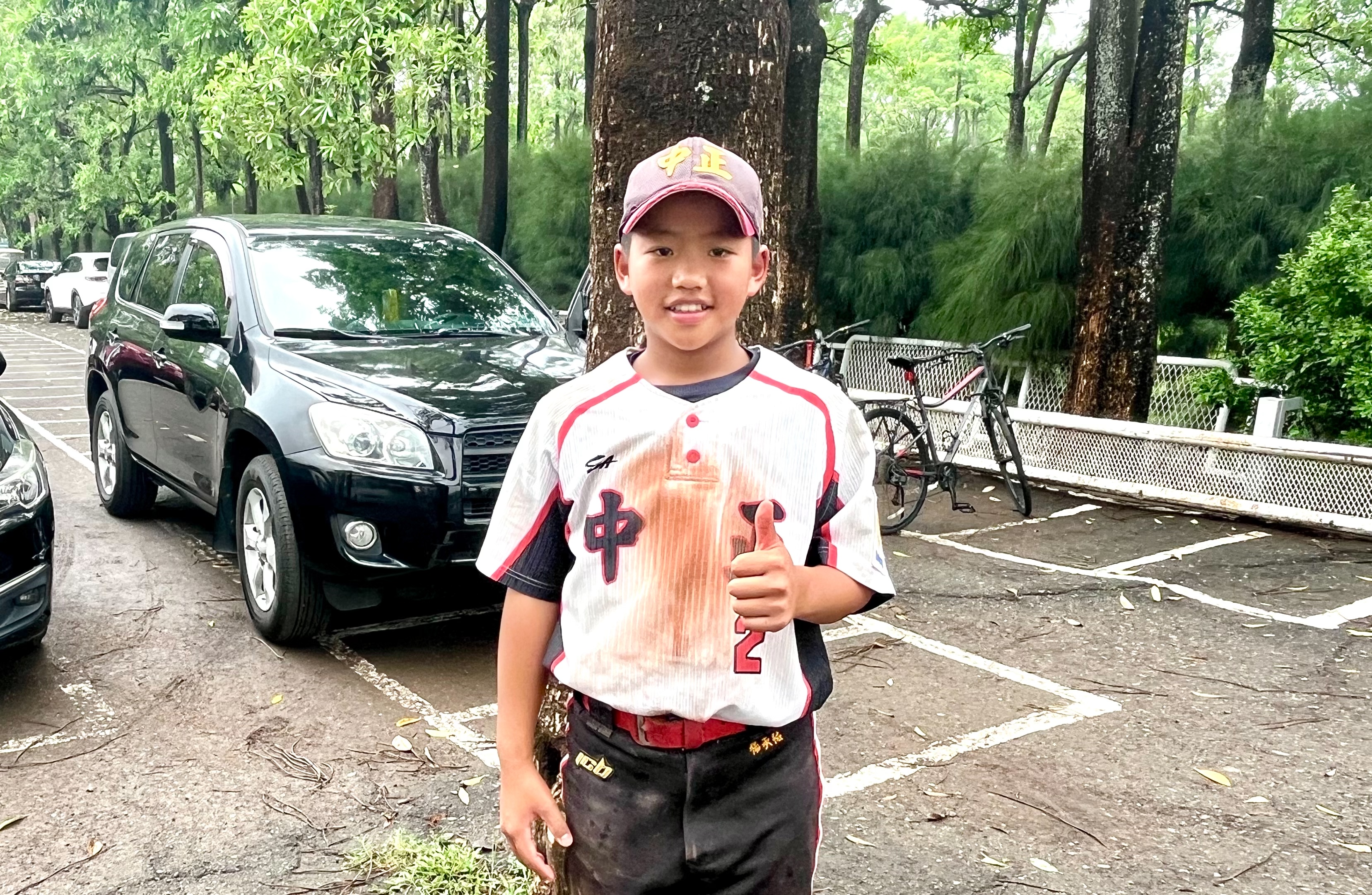 楊承祐致勝安打。學生棒聯提供