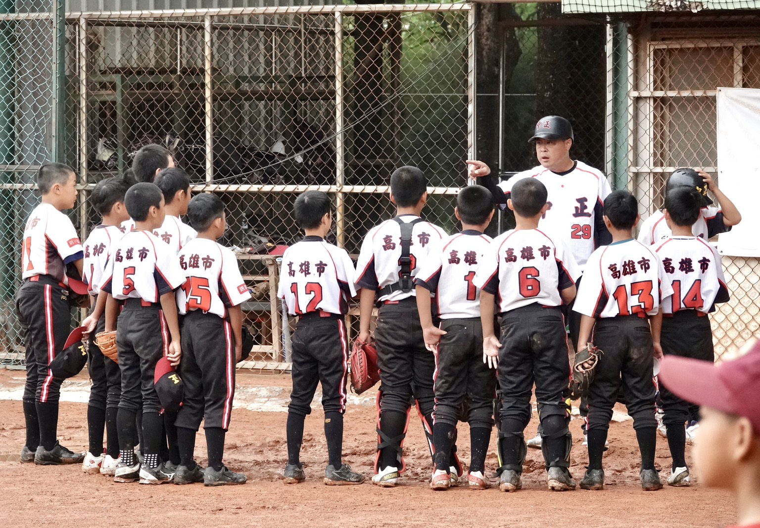 高雄中正闖十六強。學生棒聯提供