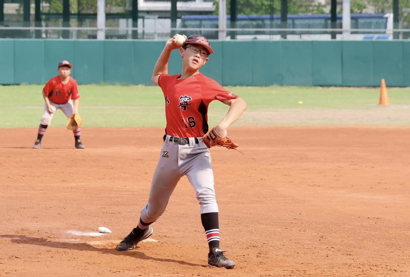 棒籃雙棲李宇哲骰到六好投。學生棒聯提供