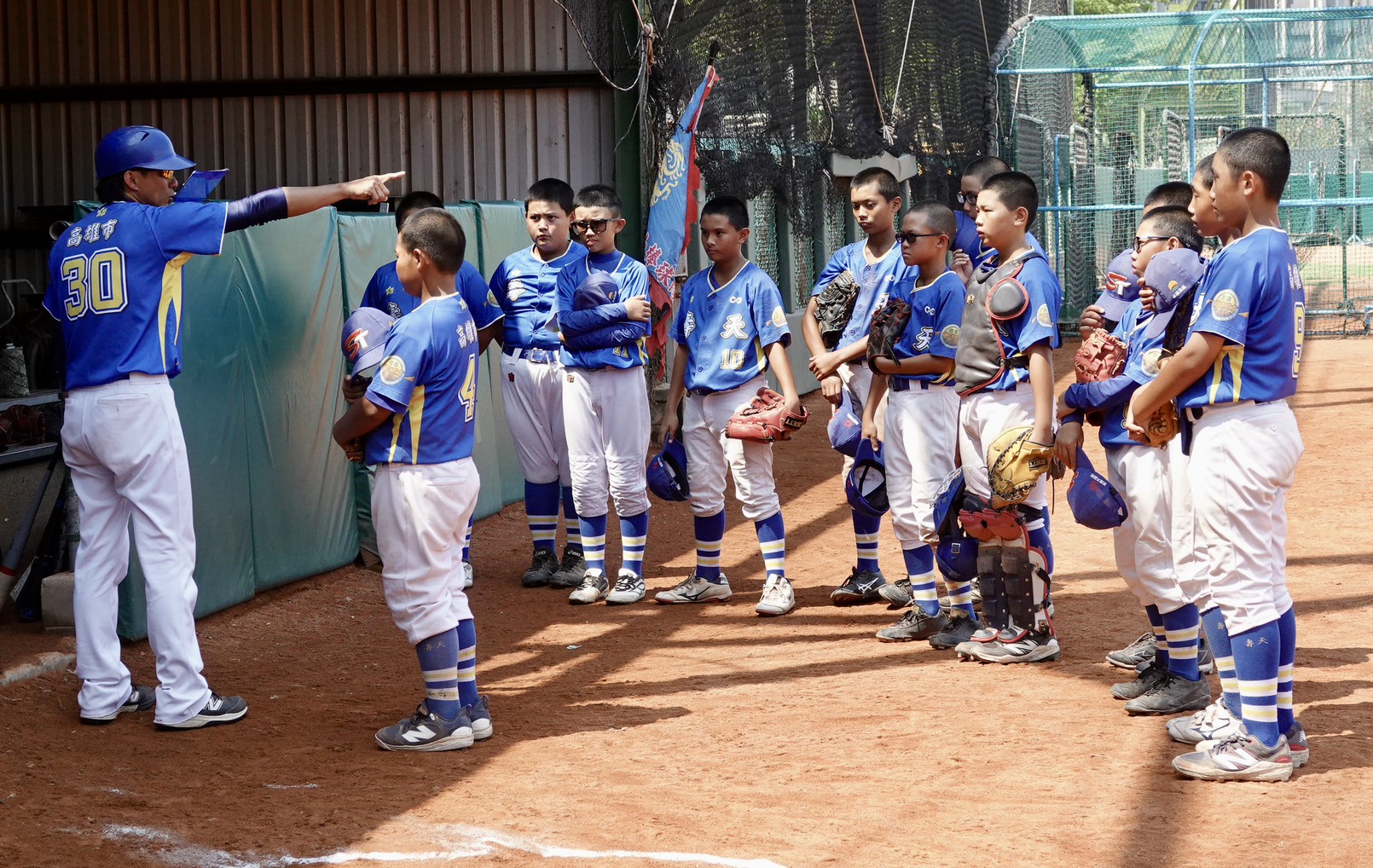 高雄市壽天國小終場以7比2擊退雲林縣鎮西國小。學生棒聯提供