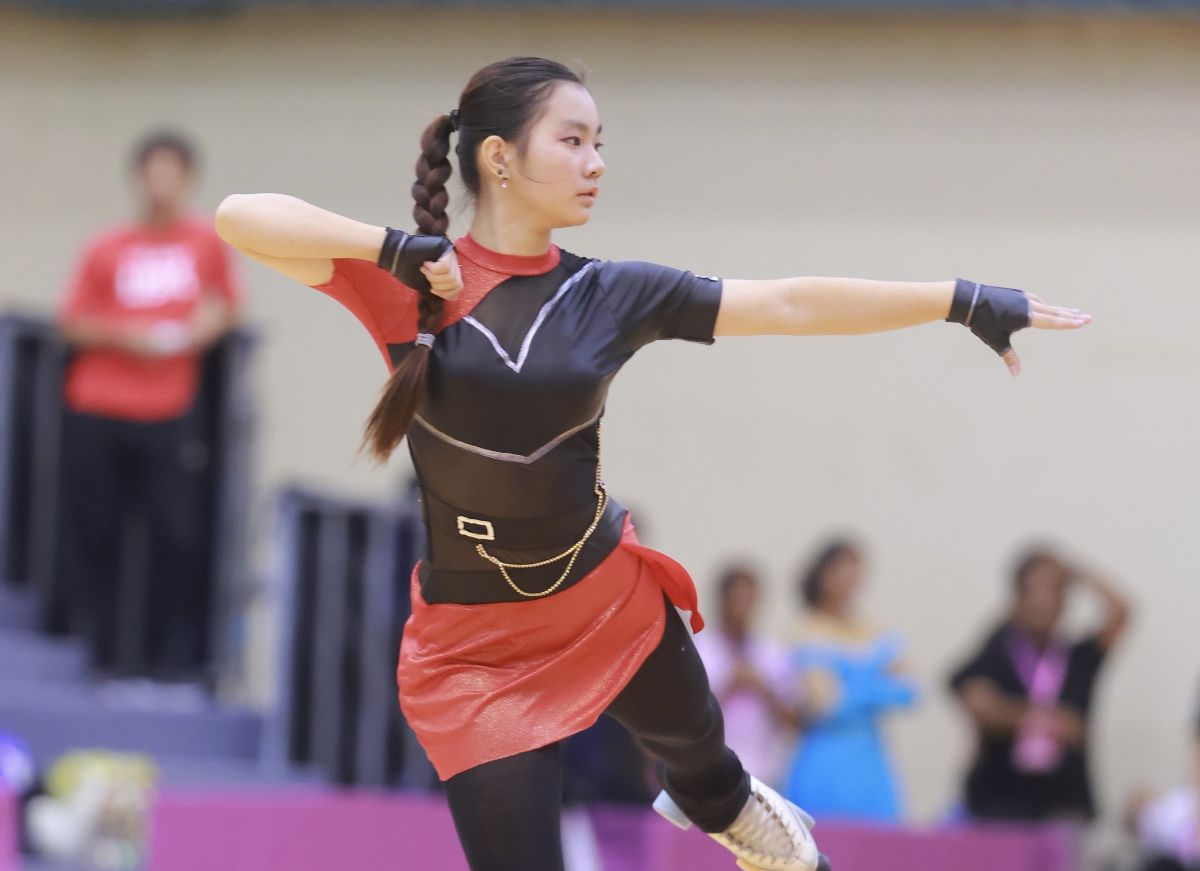 王曉晞克紹箕裘繼承母親的好基因。大會提供