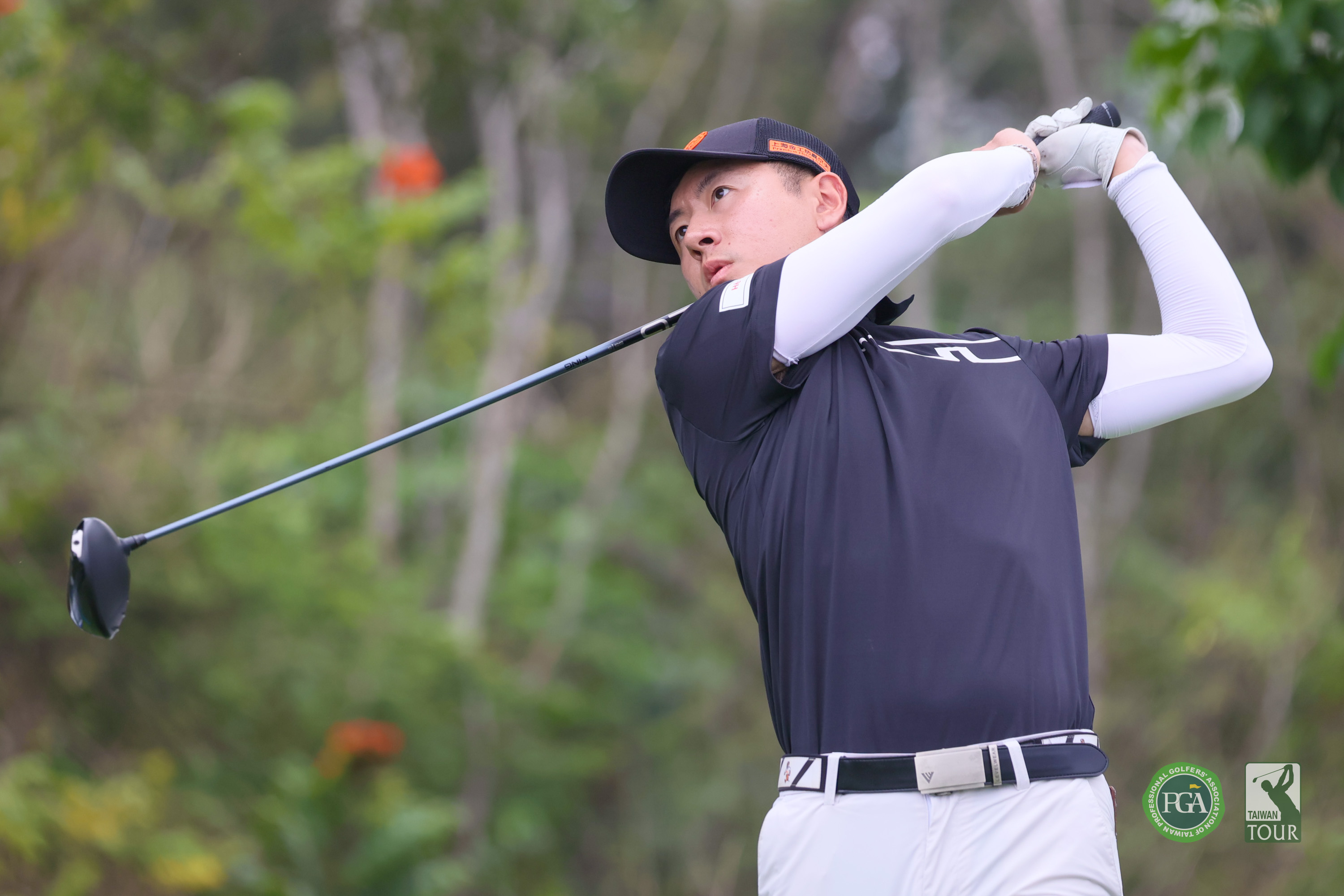 謝霆葳以兩回合134桿-10拿下冠軍。Tpga/林聖凱攝