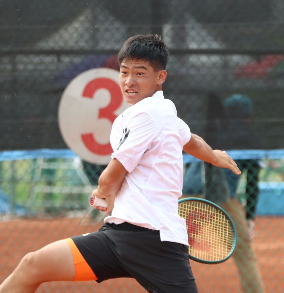 陳冠守遺憾沒能拿下團體獎牌。臺南市體育局提供