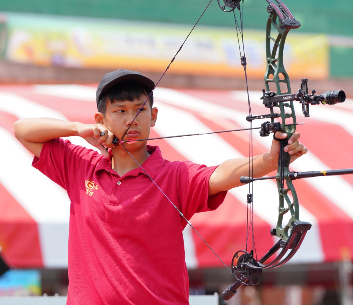 高二陳鑫源成摘金的大功臣。台南市體育局提供