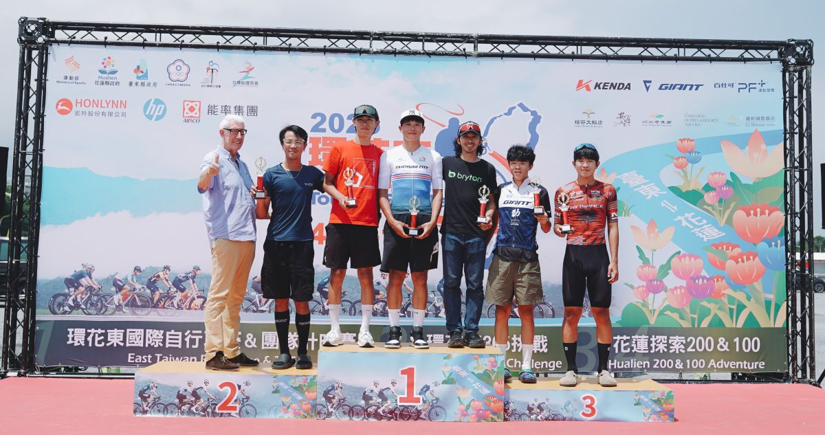 台東-花蓮 單日公路賽總排名 Top 6-冠軍許仕儒。中華民國自行車騎士協會提供