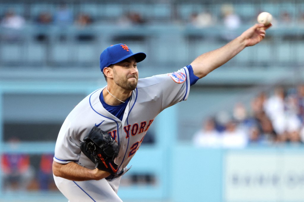 大都會派出David Peterson先發,本季2次先發,0勝1敗,ERA 4.66。法新社