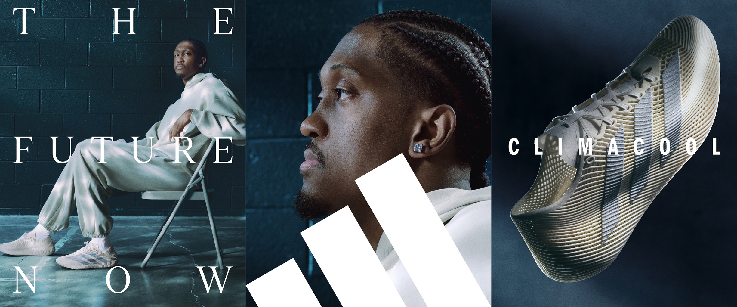 adidas Climacool Laced鞋款革新登場3d 列印製鞋科技再進化。官方提供