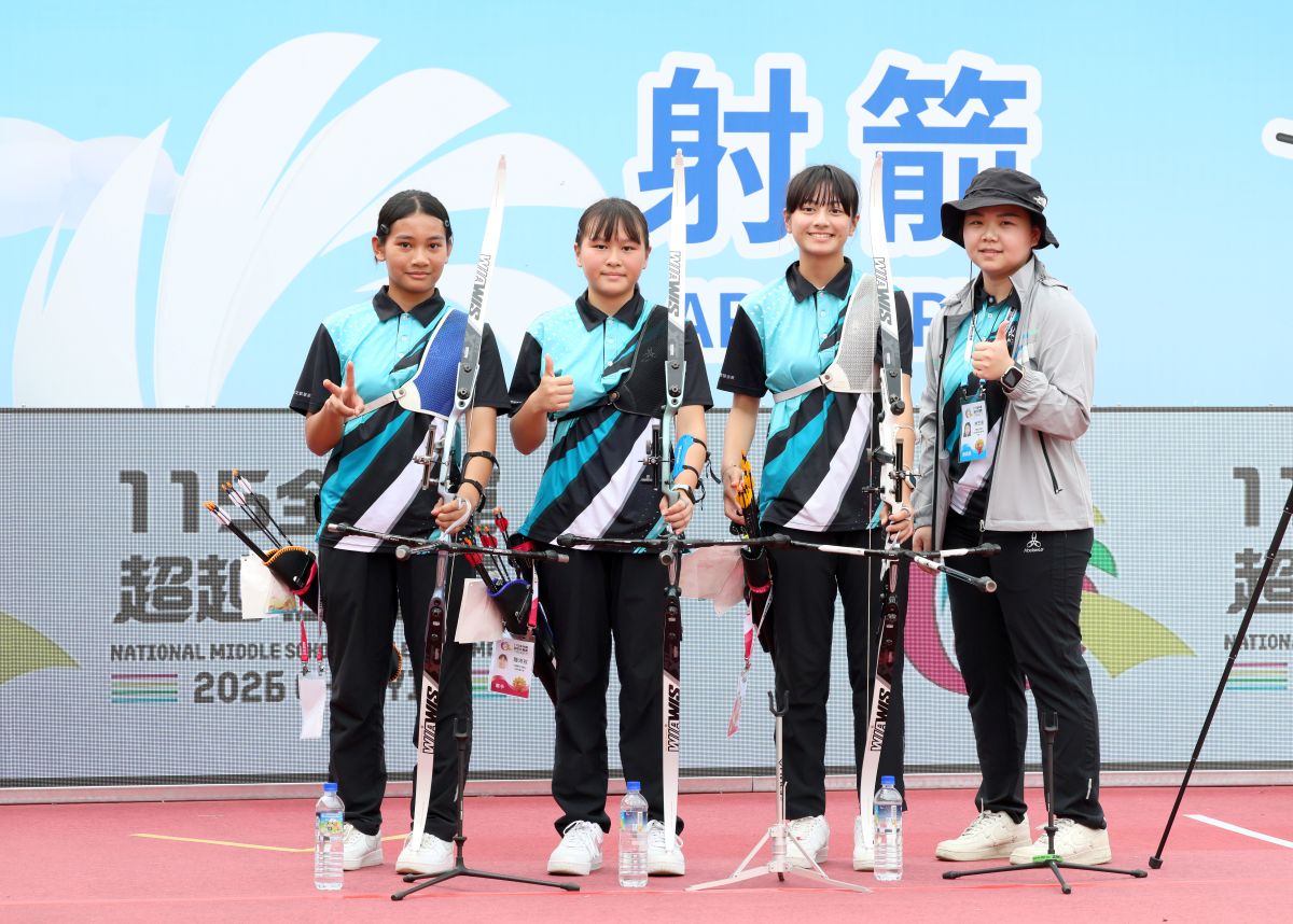 玉里國中四嘉臨門：摘金、復仇、教練生小孩並獲正式教師資格。郭運復攝