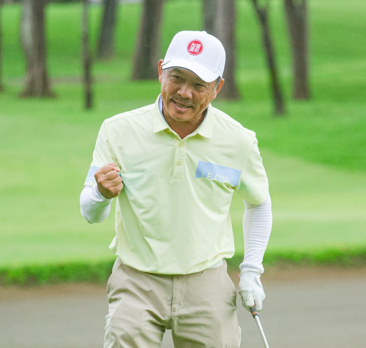 2026詮營停車長春公開賽 亞軍 周宏男137桿-7 。陳文欣攝