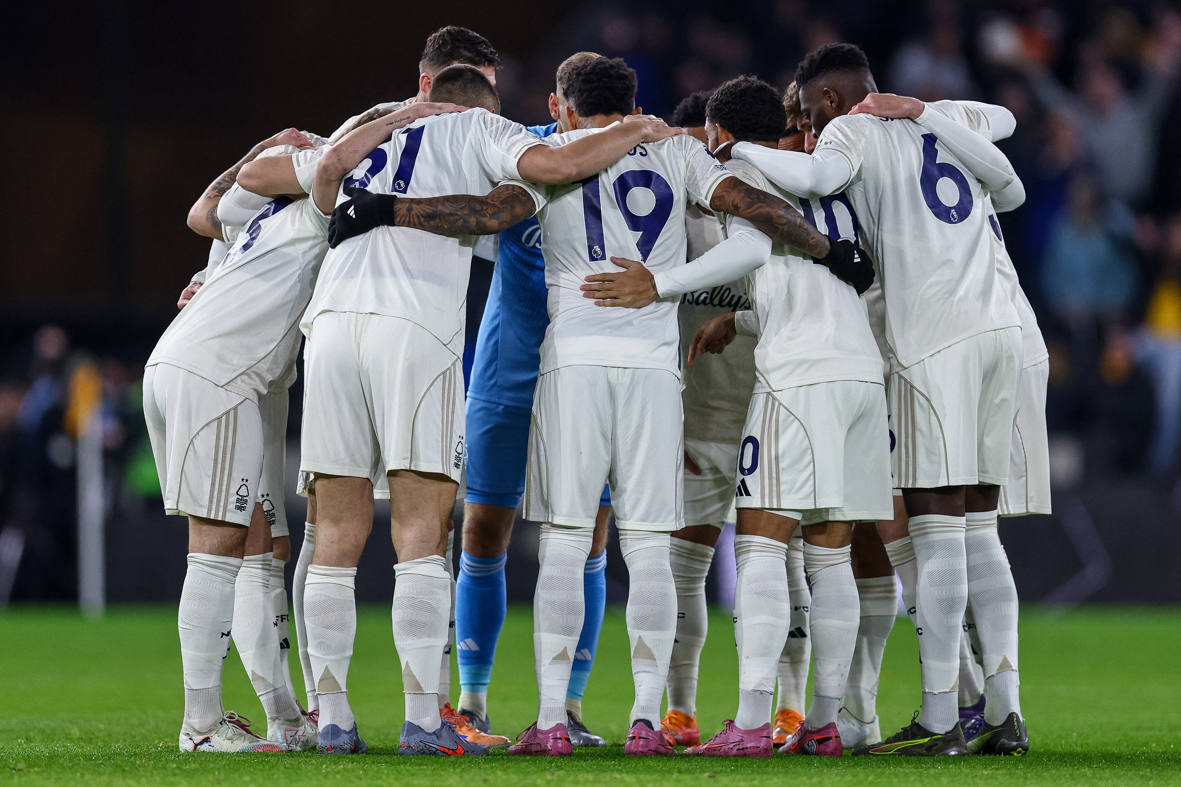 諾丁漢森林，他們近10場正賽有8場半場就有進失球，節奏超快！法新社