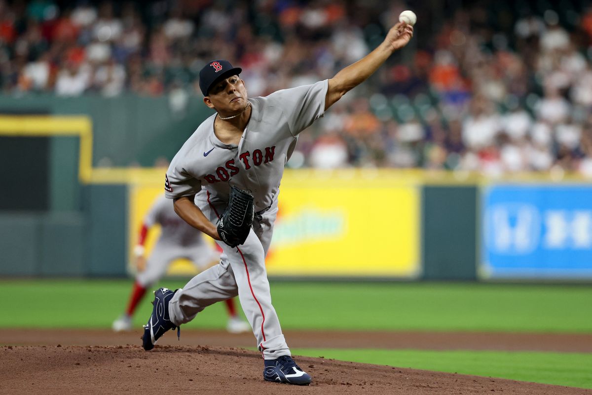 蘇亞雷斯(Ranger Suarez)上賽季末以5年1.3億美金加盟紅襪。法新社