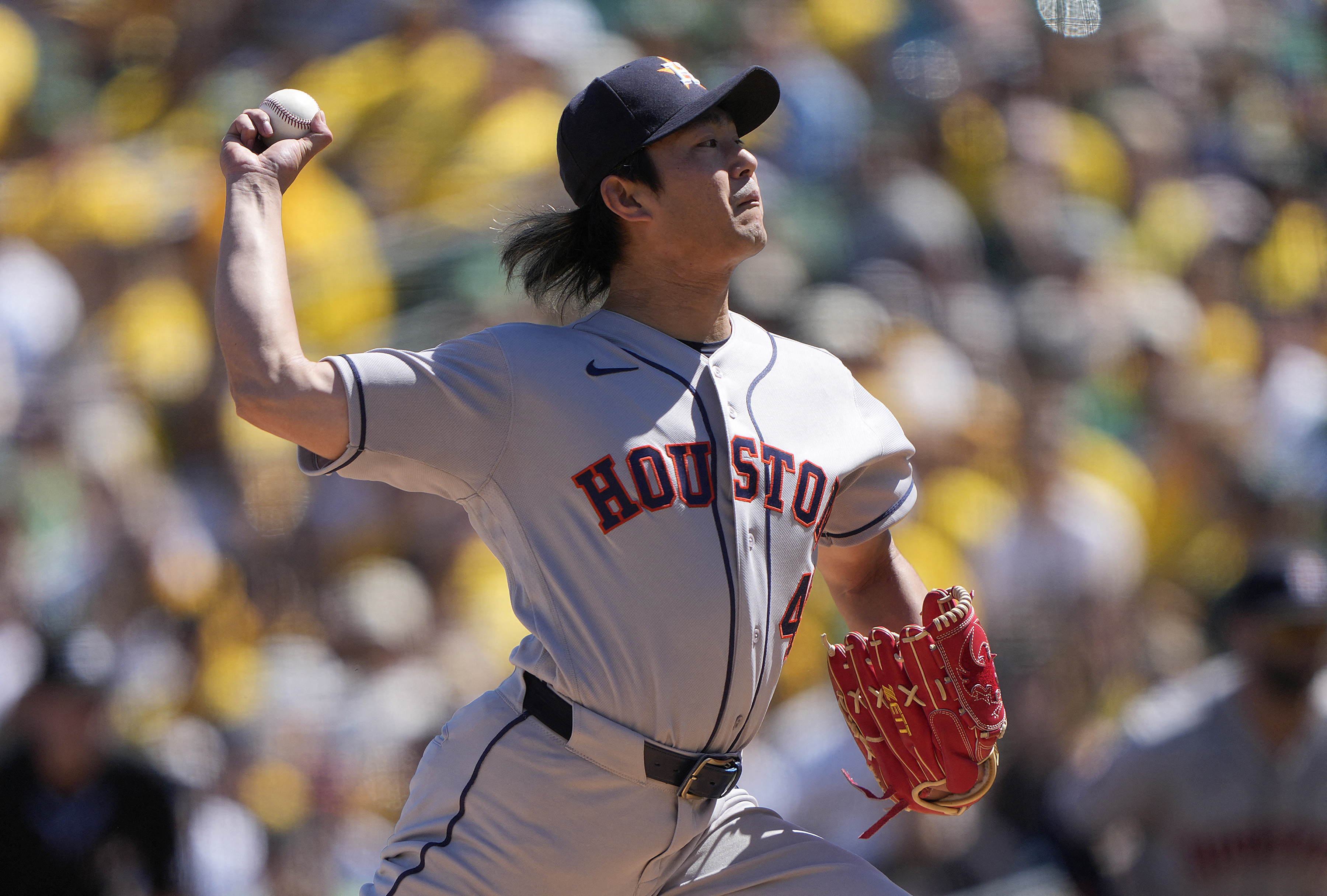 今井達也5.2局飆9K。法新社