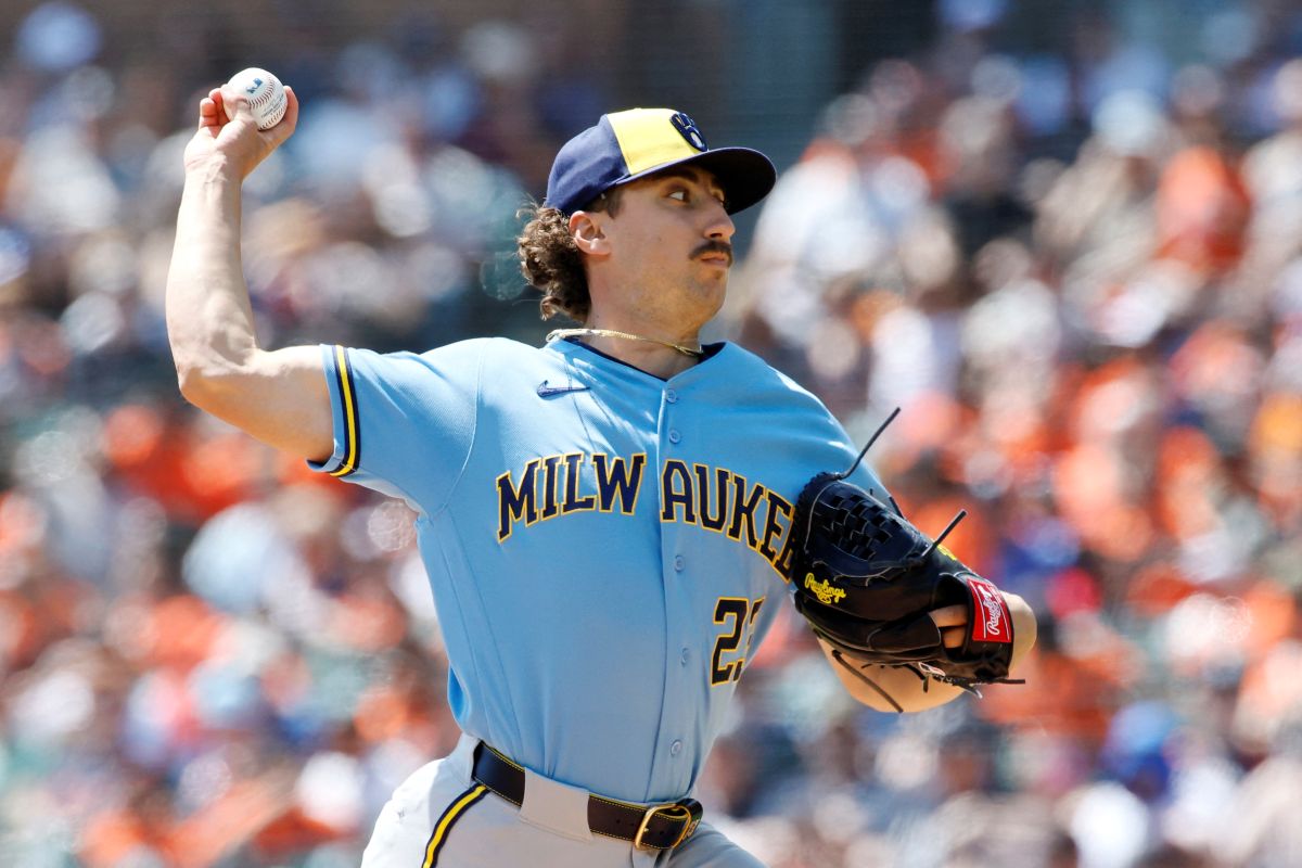 釀酒人派出Brandon Sproat，本季先發3場，勝0敗1，ERA 6.45。三振四壞比1.54。法新社