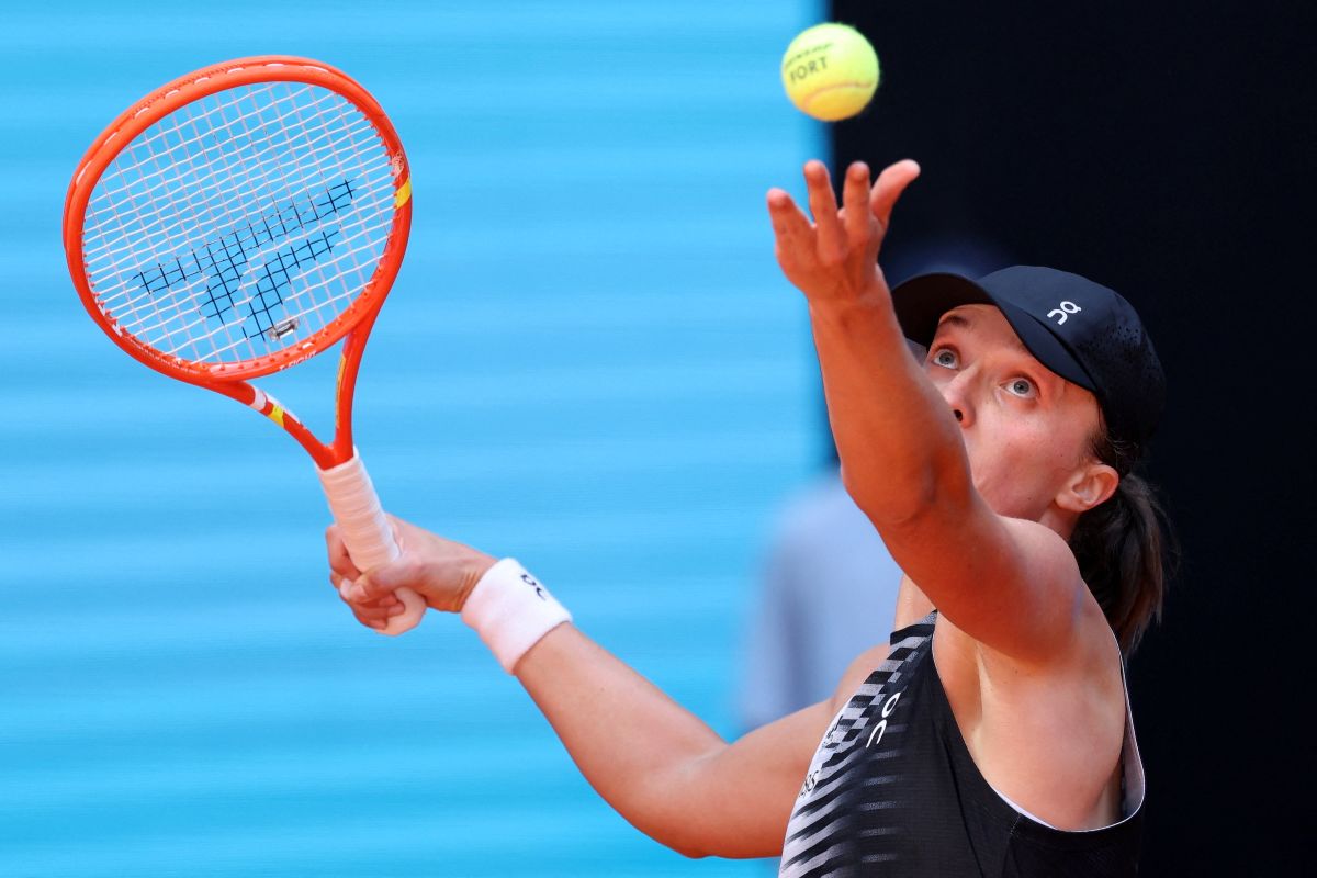 前世界球后、大會第4種子絲薇泰克（Iga Swiatek），因傷退賽。法新社