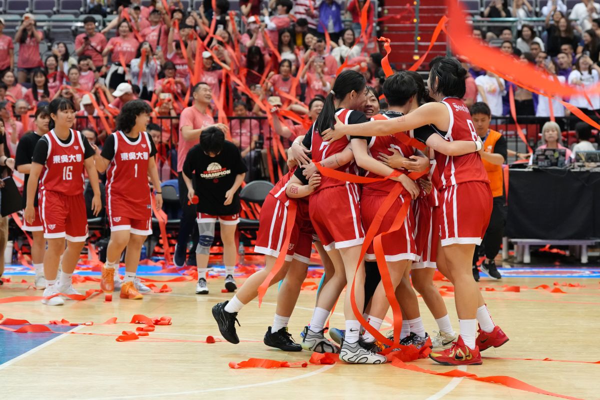 東吳大學達成UBA一般女二連霸。大專體總提供