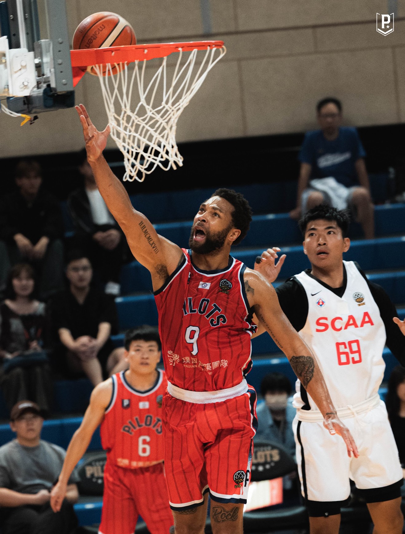 米納上場32分鐘16分5籃板4助攻。領航猿提供