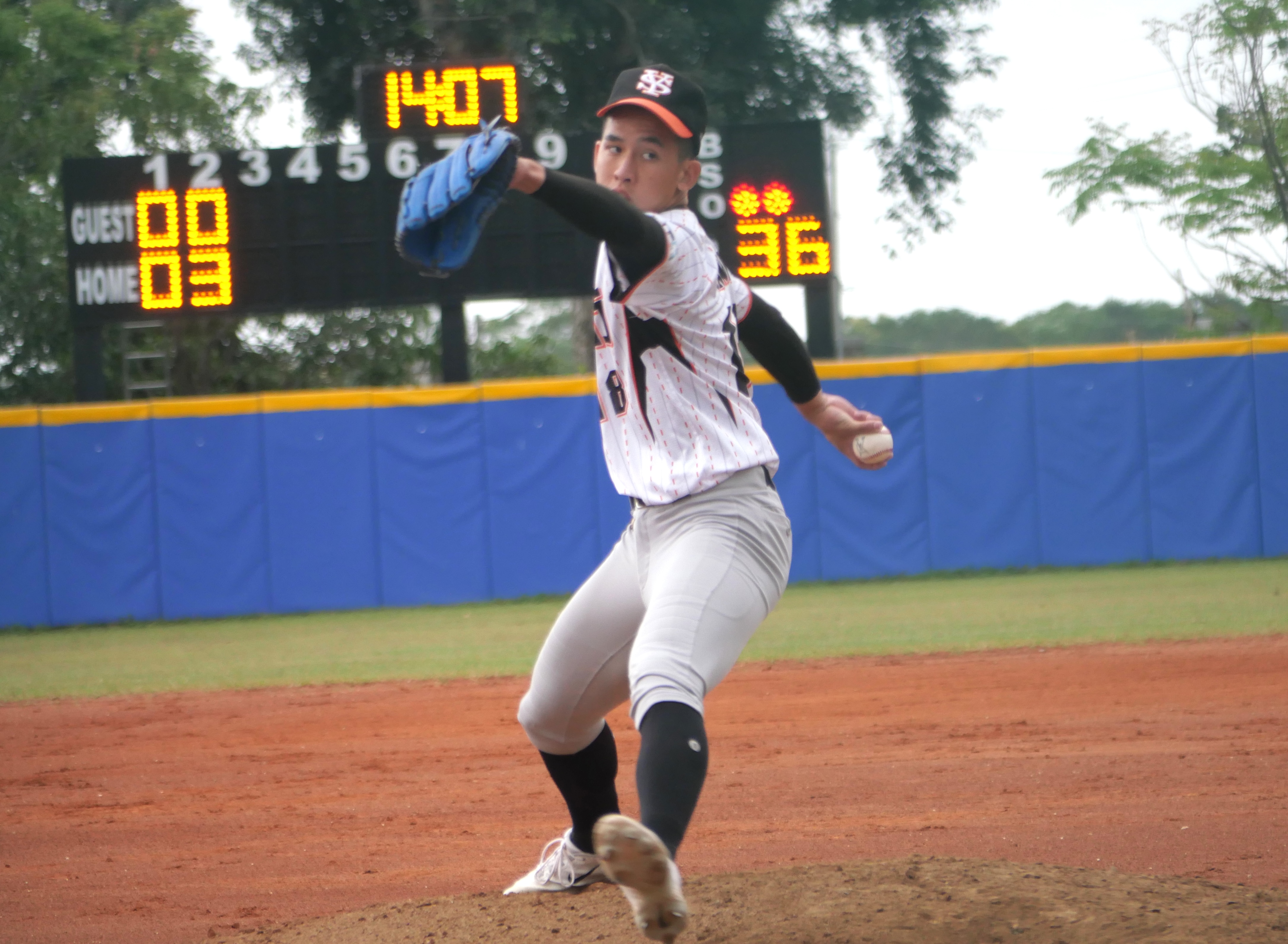 賴承鍇完封7局飆11K。吳敏欣攝