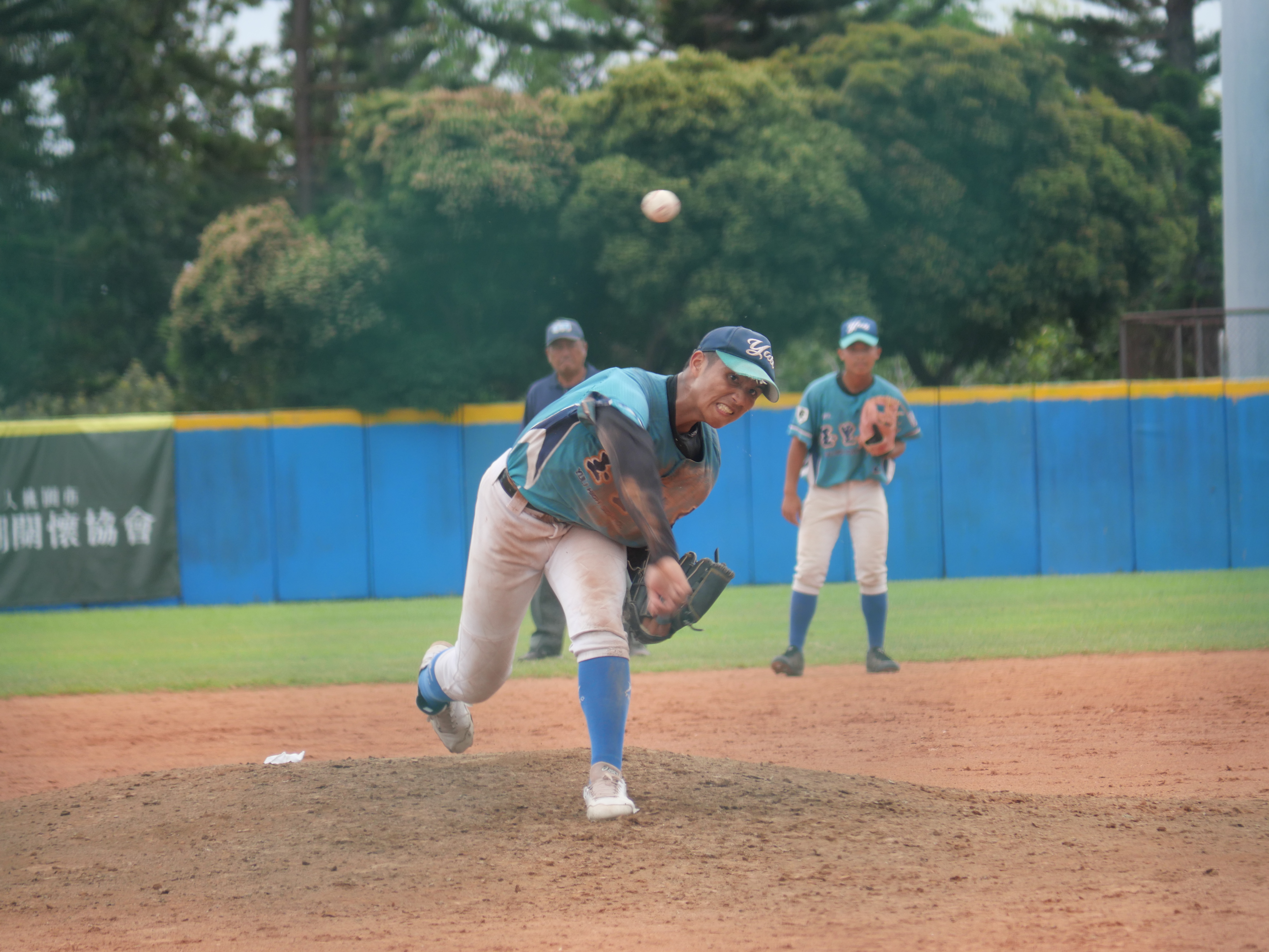 鍾逸臣守住2分領先。吳敏欣攝