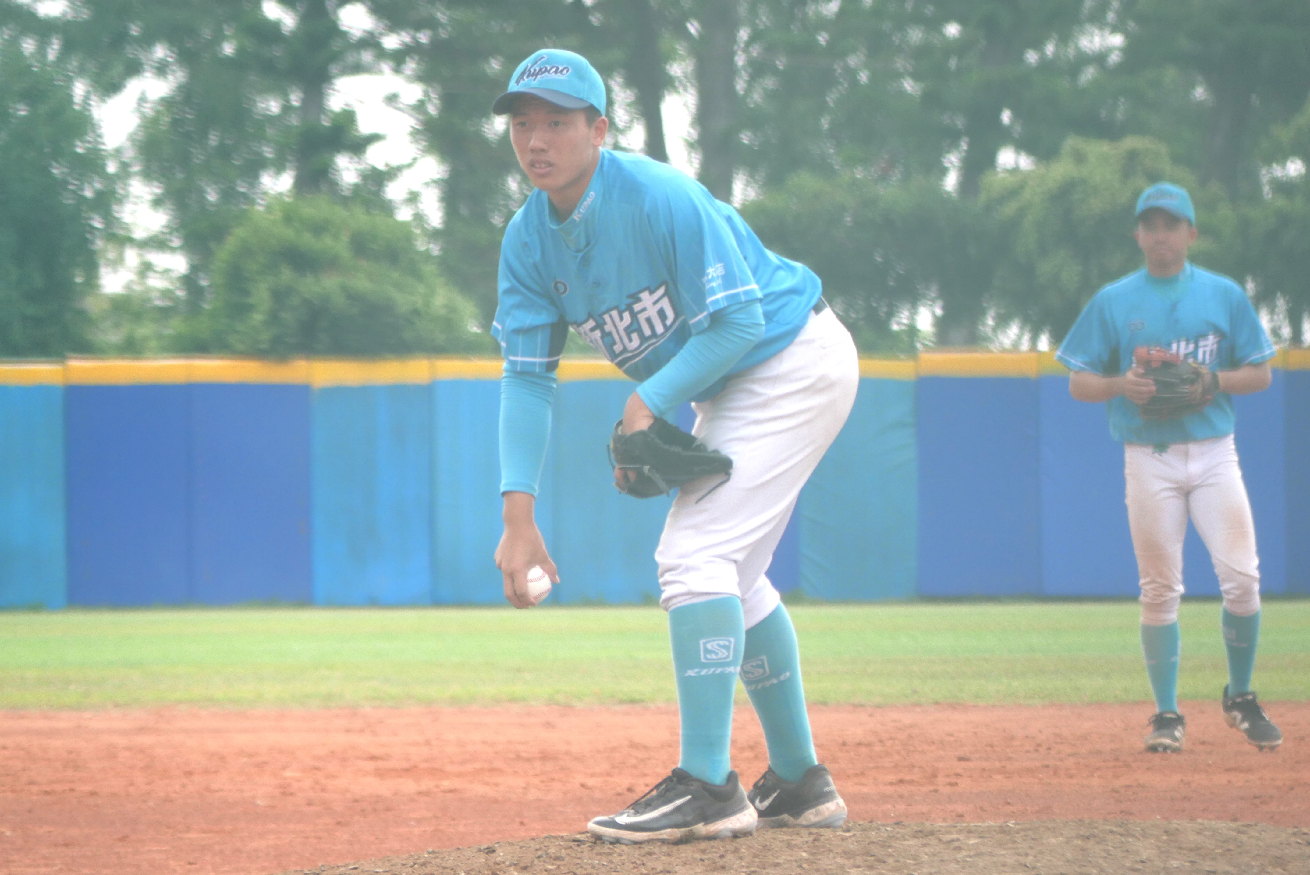 陳軒奇登板拆彈。吳敏欣攝