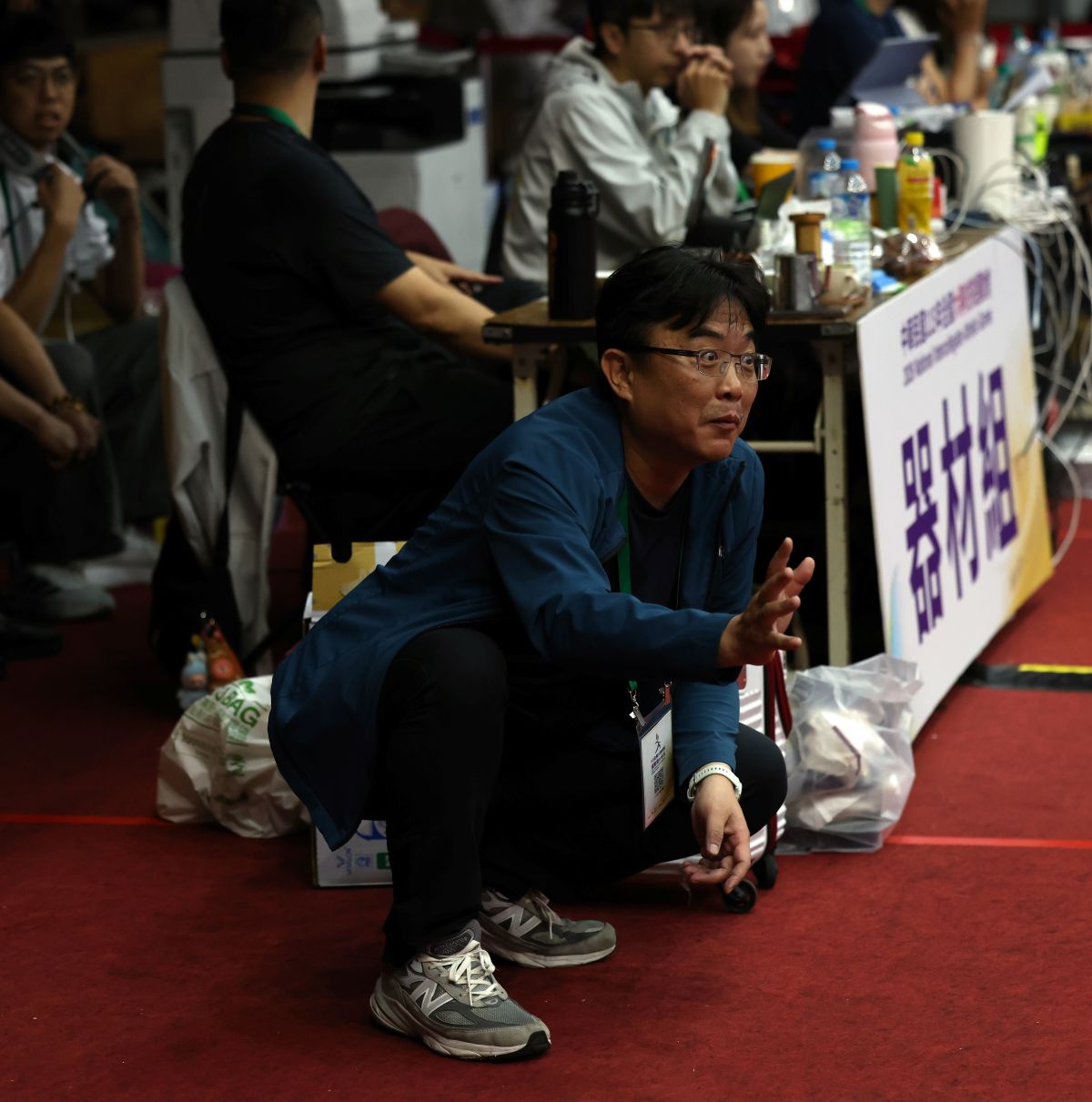 指導教練劉聰達。全大運辦公室提供