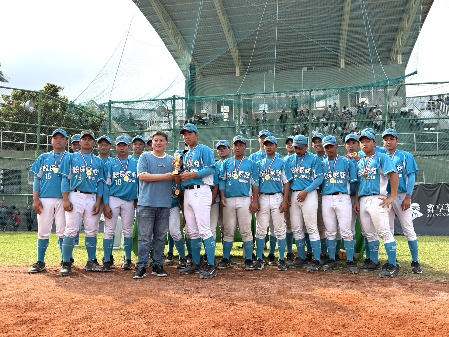 穀保家商奪冠。吳敏欣攝