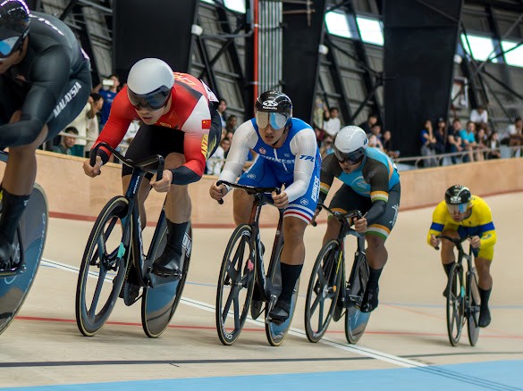 康世峰終於靠自力衝進亞運。徐悅修攝