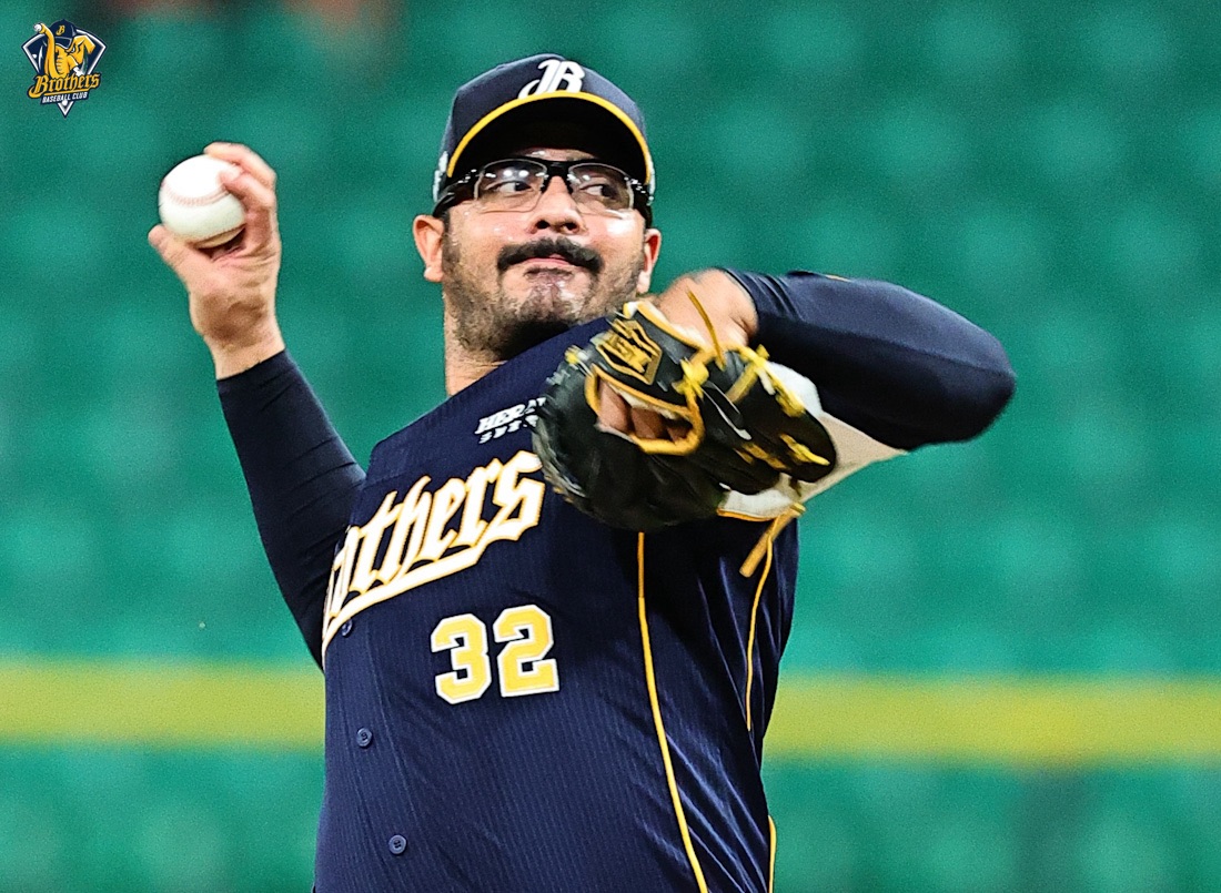 羅戈本季首勝。中信兄弟提供