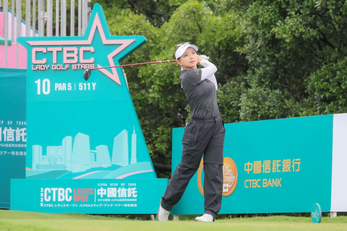 中國選手石昱莉第一回合打出69桿-3暫並列領先。大會提供