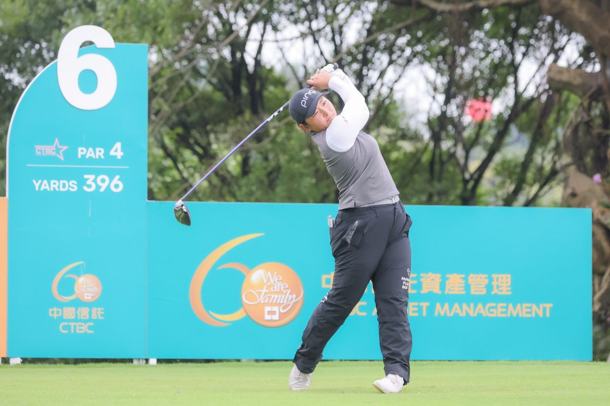 日本選手平岡瑠依第一回合打出69桿-3暫並列領先。大會提供
