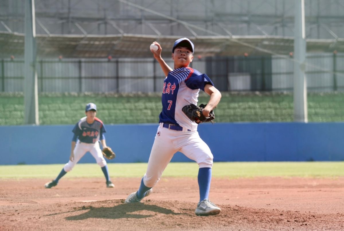 許秉紘5局無安打。學生棒聯提供