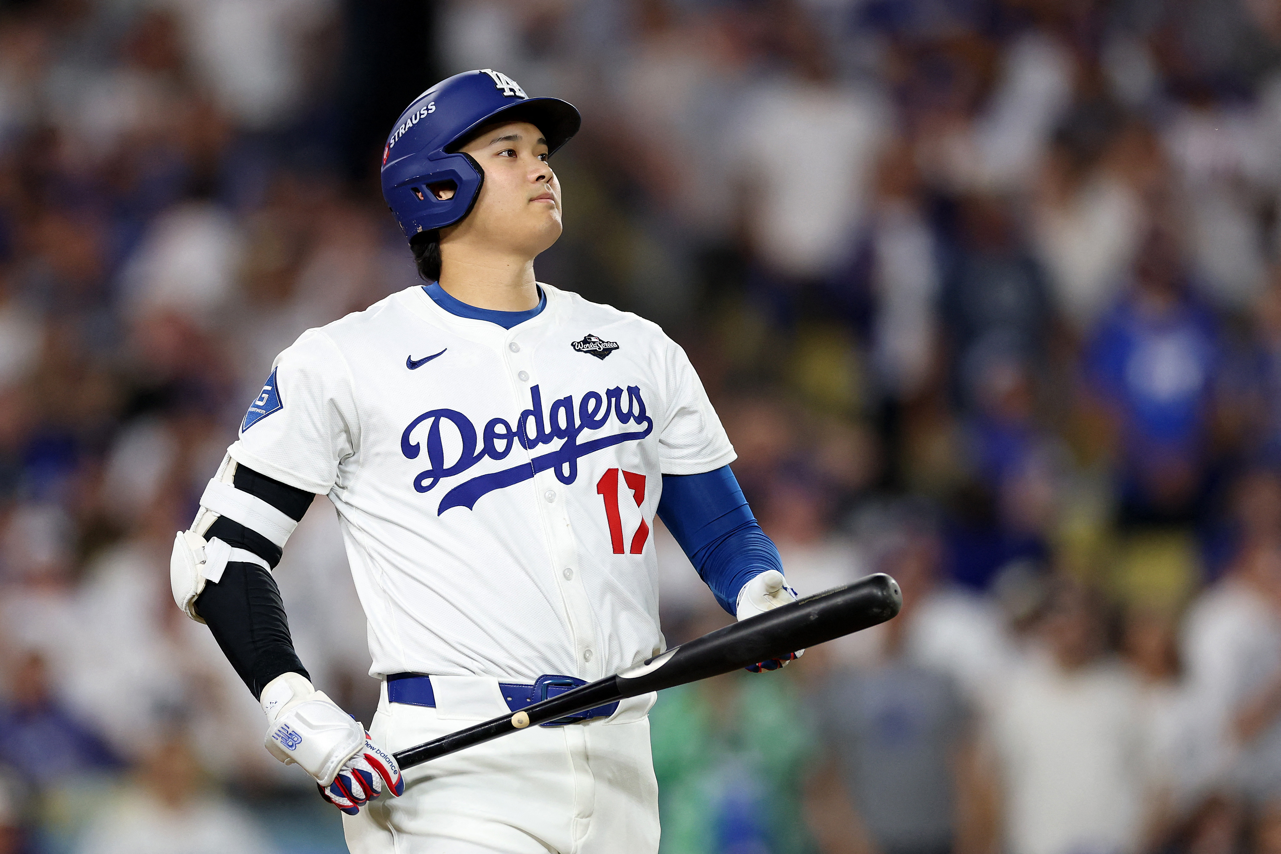 大谷翔平提前準備盼止打擊低潮。法新社