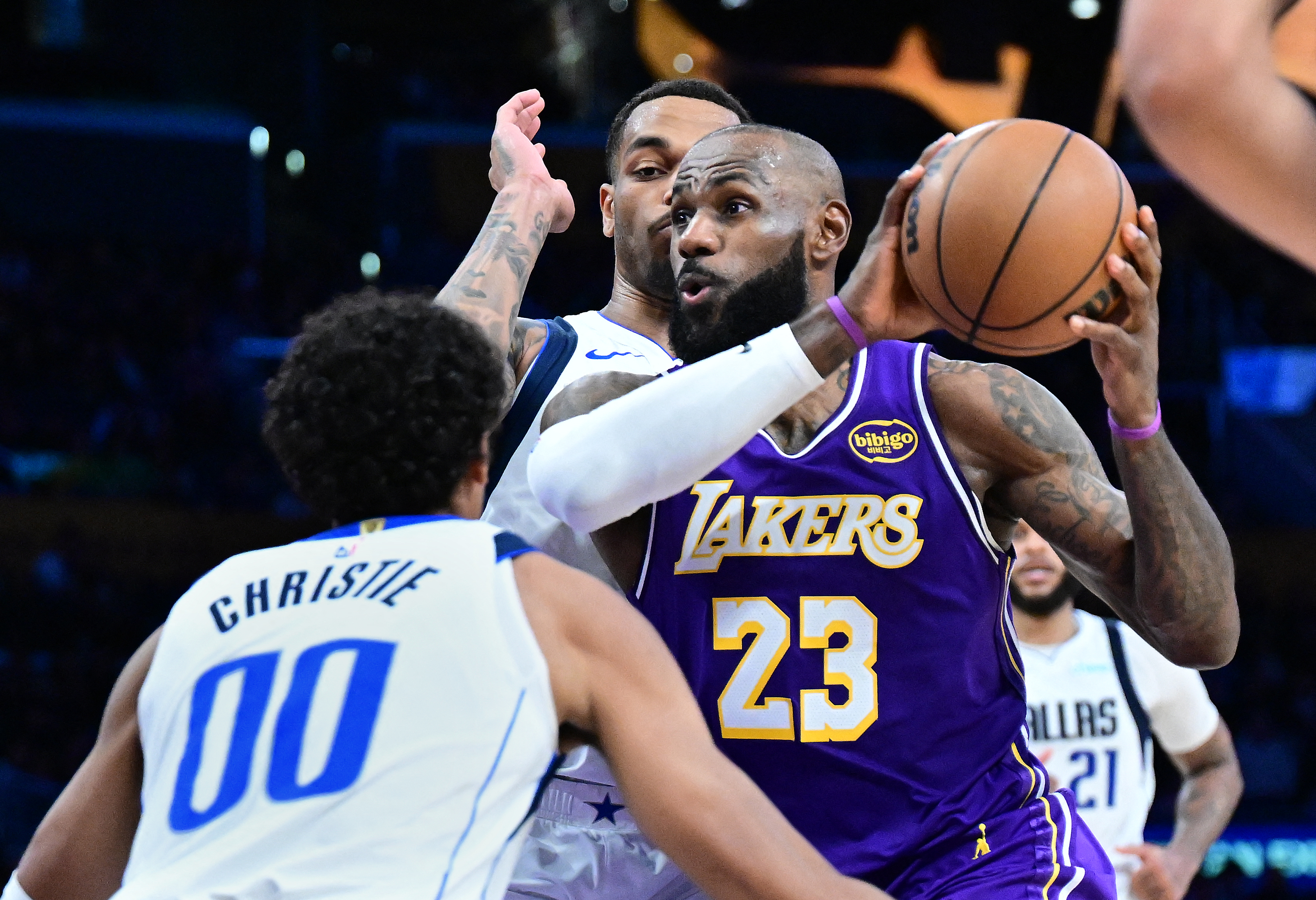 LeBron James的季後賽經驗是NBA史上最多的球員之一。法新社