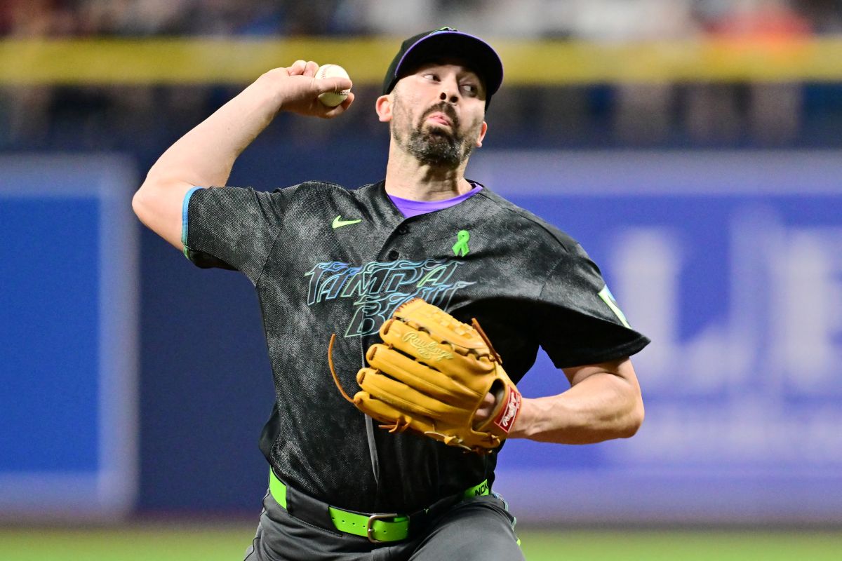 光芒派出Jesse Scholtens，本季先發2場，3勝2敗，ERA 3.29。法新社