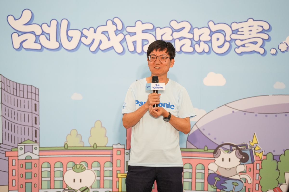 Panasonic集團黃政成總經理。大會提供
