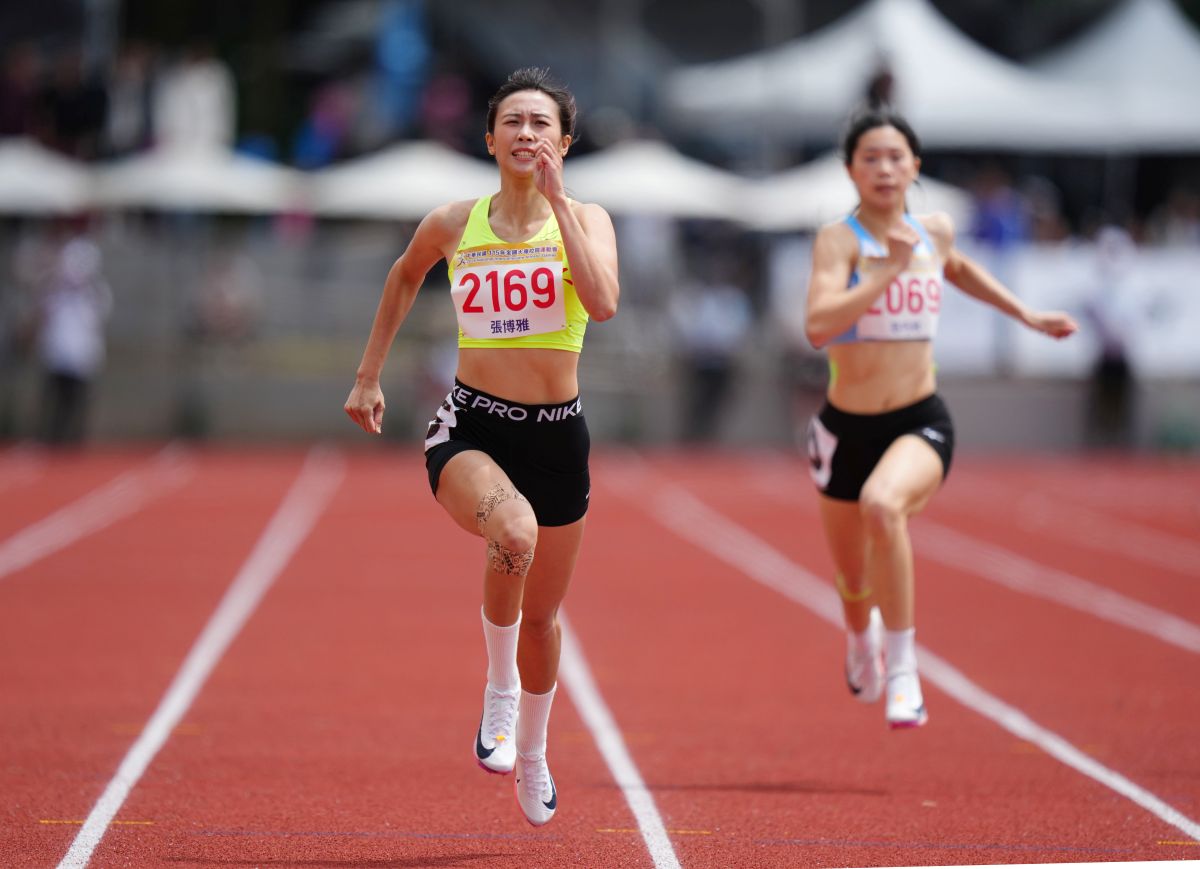 張博雅再度完成全大運三金拼圖。全大運辦公室提供