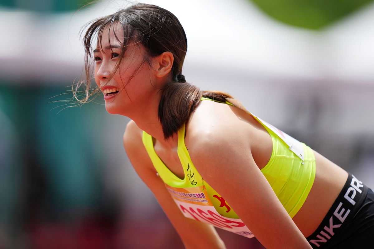 張博雅女子200公尺五連霸。全大運辦公室提供