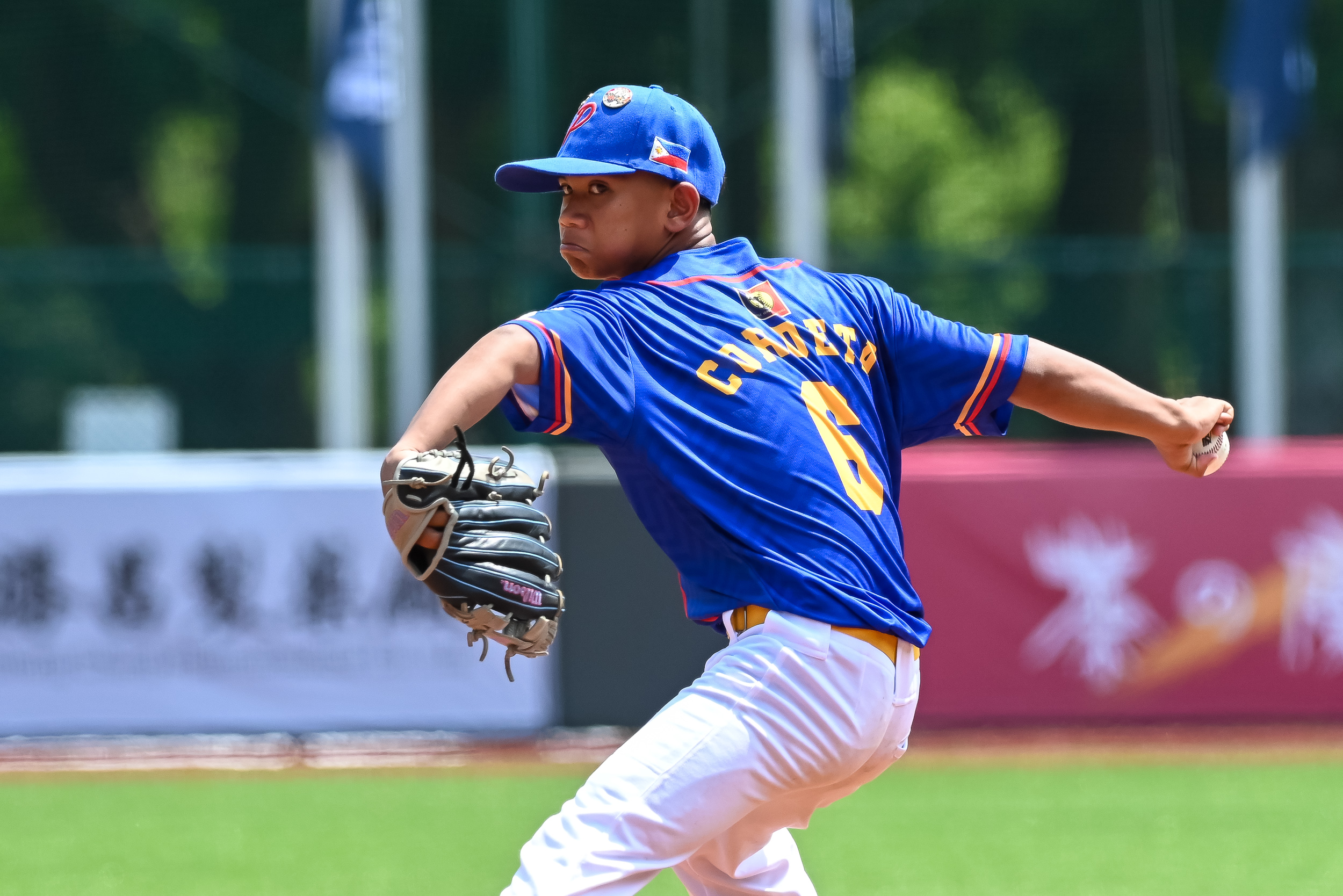 科迪塔先發3局飆5K。台灣世界少棒聯盟提供