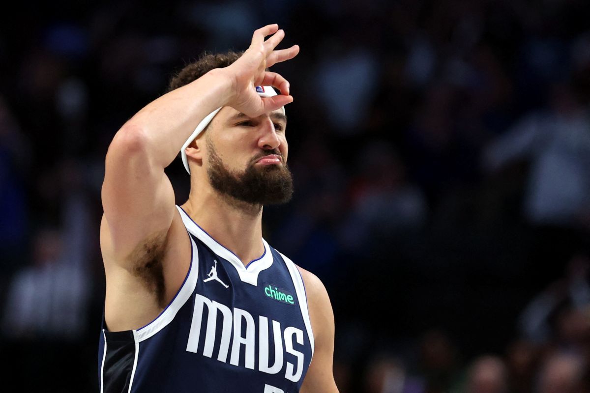 熱火目標要得到「K湯」湯普森（Klay Thompson）。法新社