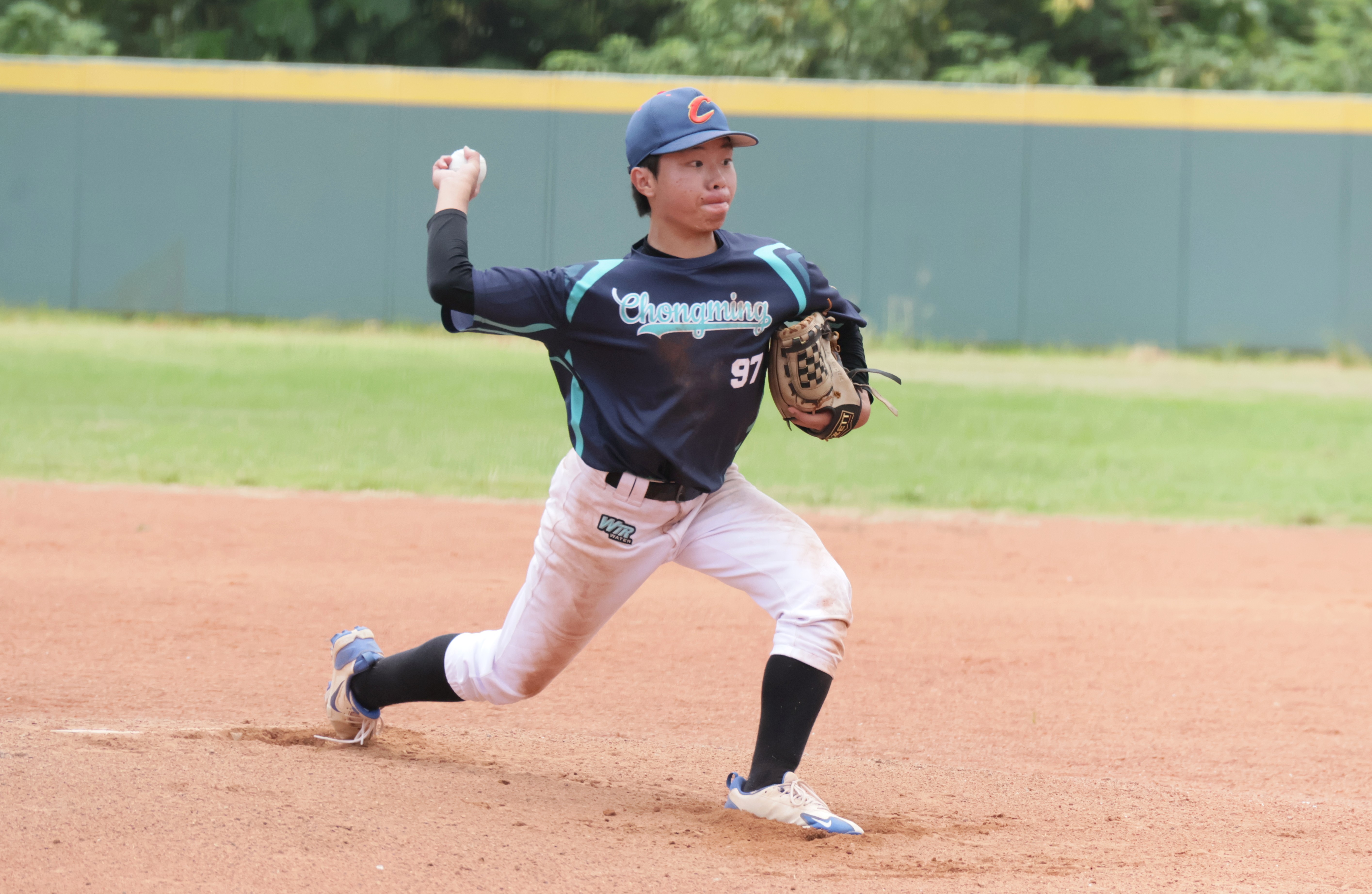 沈育霆5局完投勝。台灣世界少棒聯盟提供