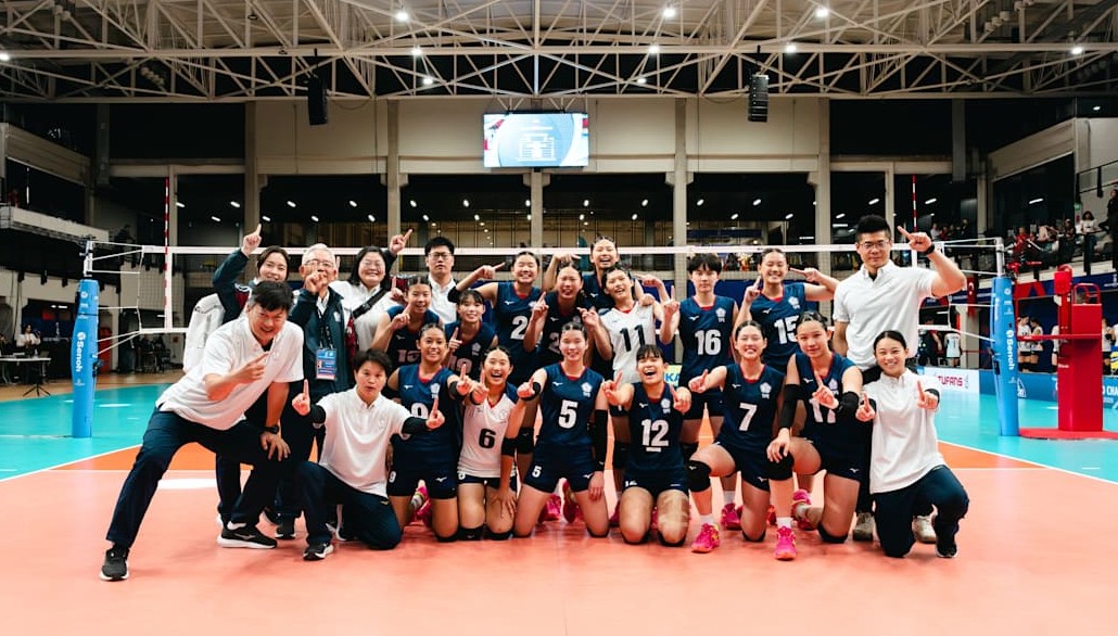 中華女排收下四強門票。摘自Volleyball World
