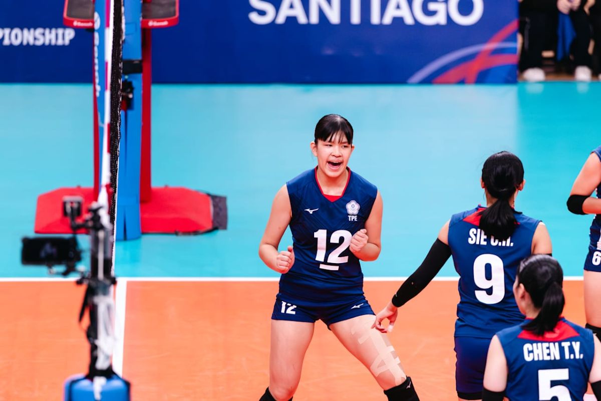 中華女排隊長鄭詠瑜。摘自Volleyball World