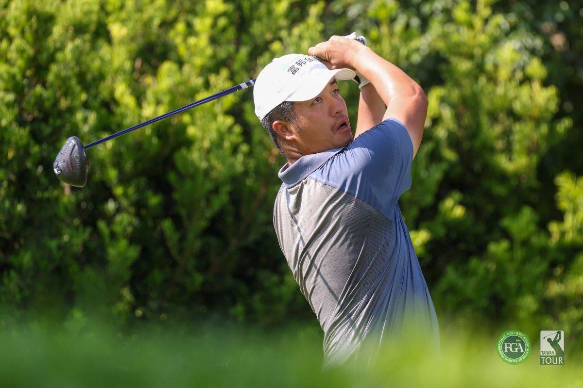 余松柏以三回合總桿207桿-9暫並列第四。Tpga/林聖凱攝