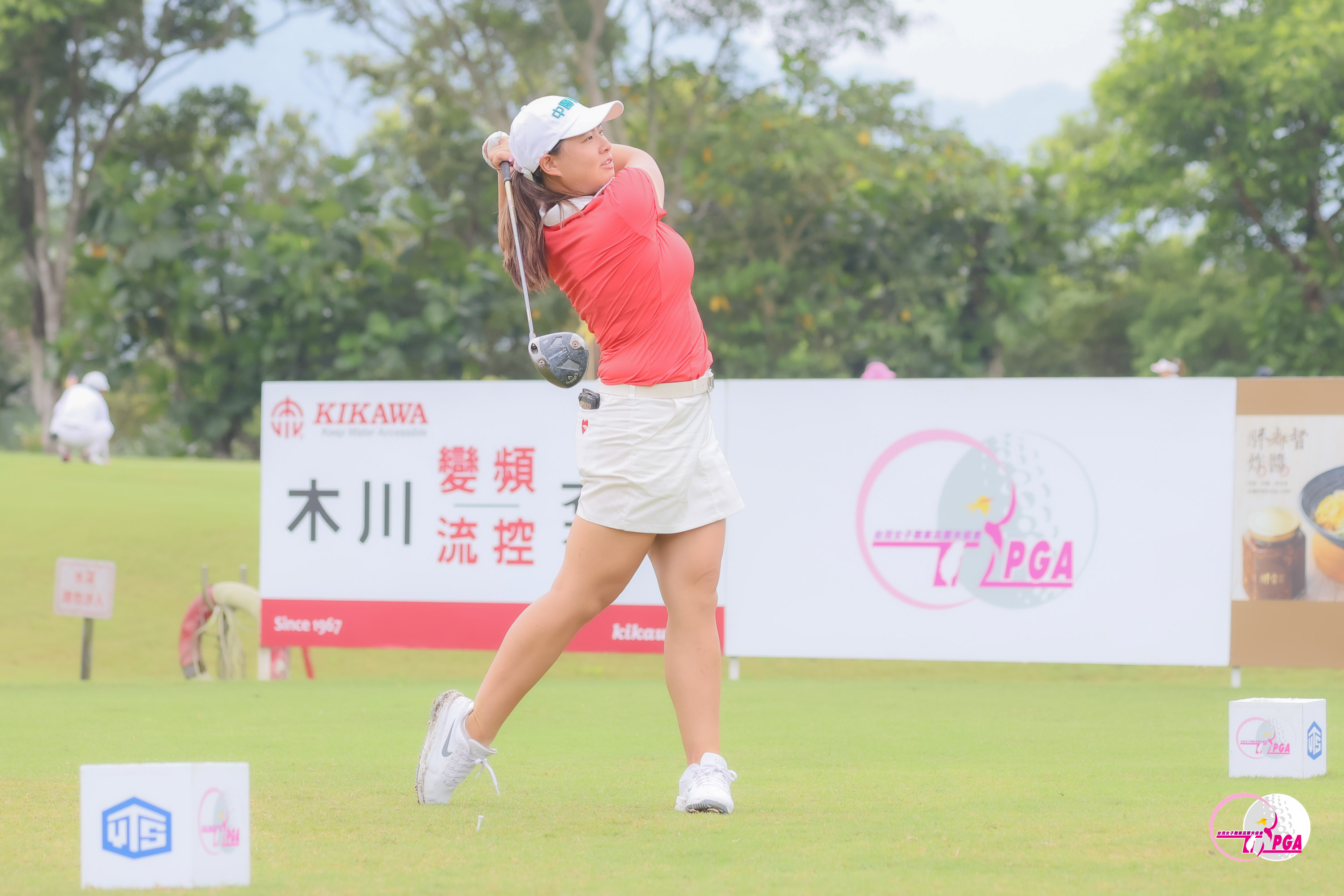 俞涵軒以三回合總桿209桿-7的成績獲得第三名。Tlpga/葉勇宏攝