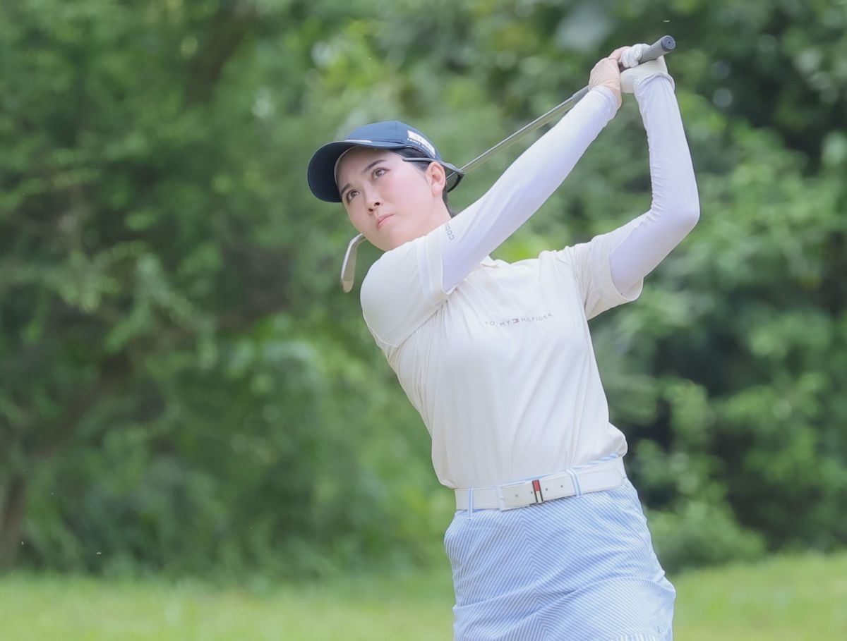 日本選手吉桑晴美以三回合總桿208桿-8的成績獲得冠軍。Tlpga/葉勇宏攝