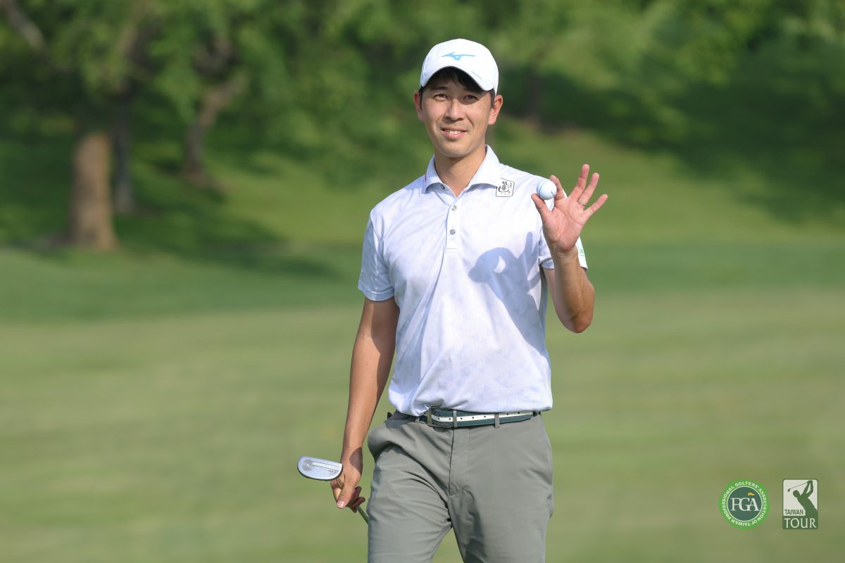 日本選手吉桒佑太以兩回合總桿134桿-10暫並列第二。Tpga/林聖凱攝
