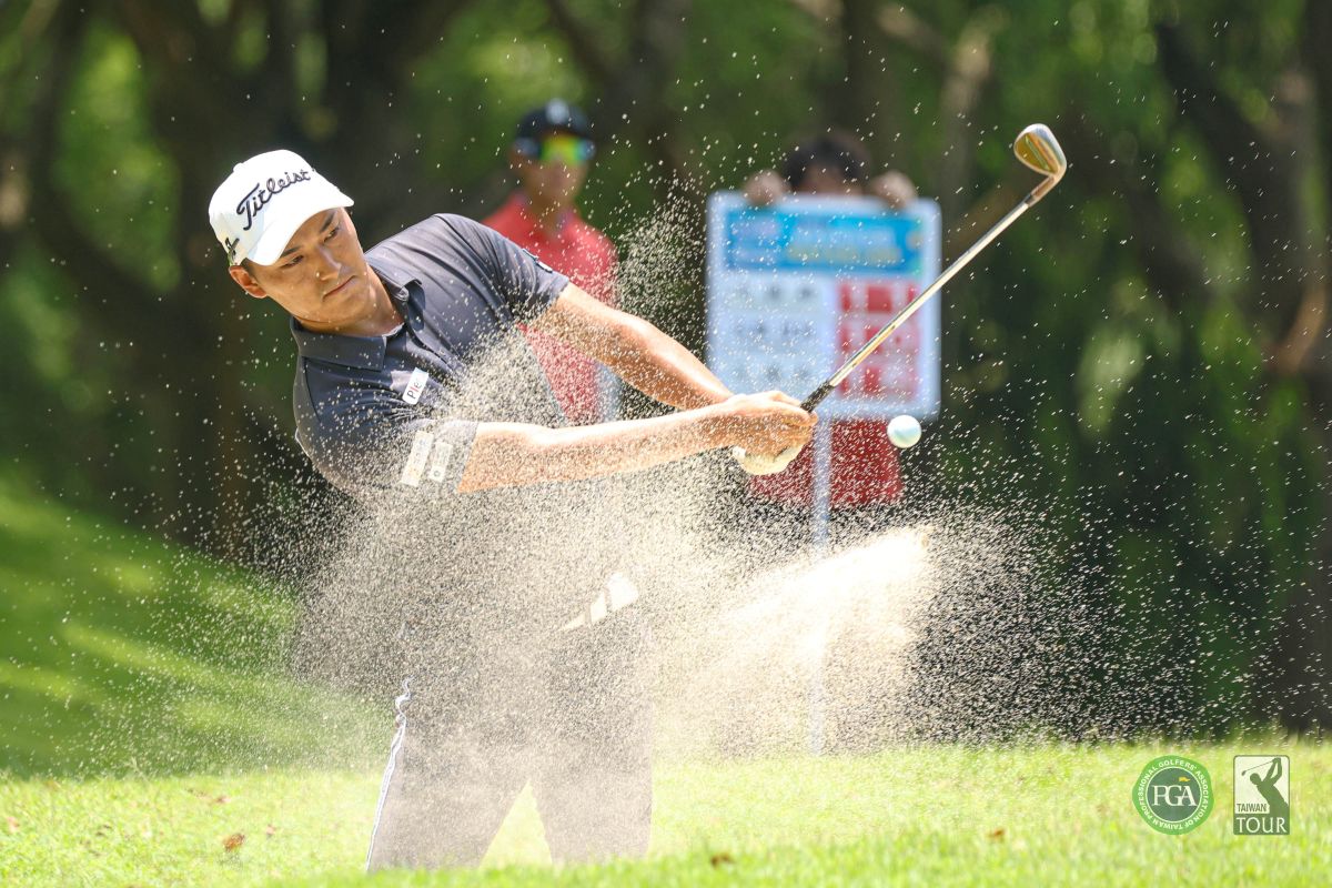 日本選手石塚祥利以三回合總桿205桿-11暫居第三。Tpga /林聖凱攝