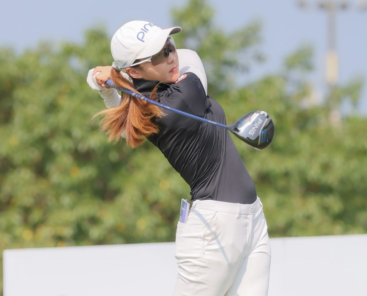 楊亞賓第一回合打出67桿-5的佳績領先群雌。Tlpga/葉勇宏攝
