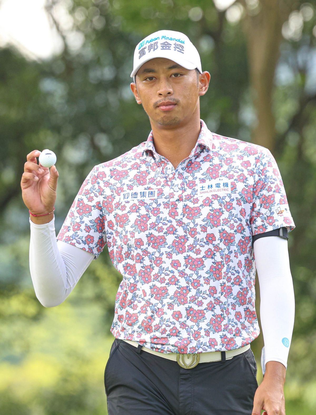 王偉軒以三回合總桿200桿-16獨居領先。Tpga /林聖凱攝