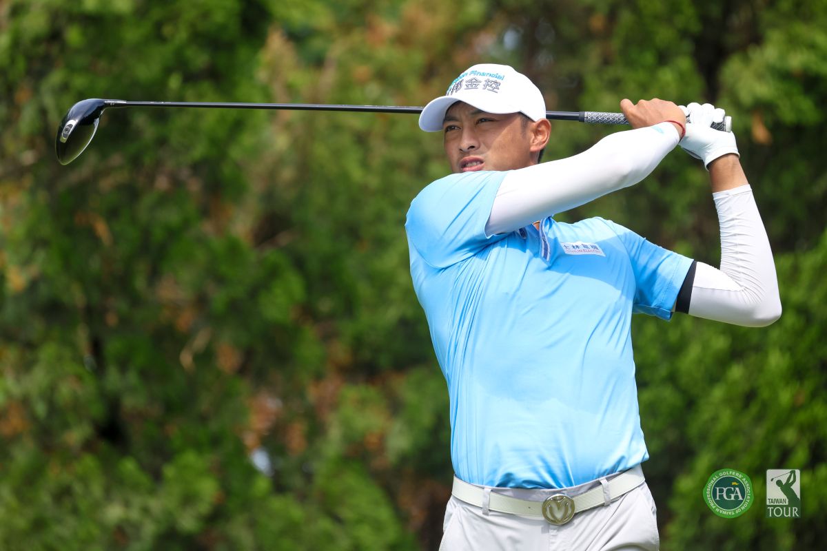 王偉軒以四回合總桿267桿-21抱走獎盃拿下三連霸。Tpga/林聖凱攝
