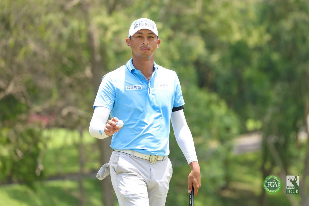 王偉軒以四回合總桿267桿-21抱走獎盃拿下三連霸。Tpga/林聖凱攝